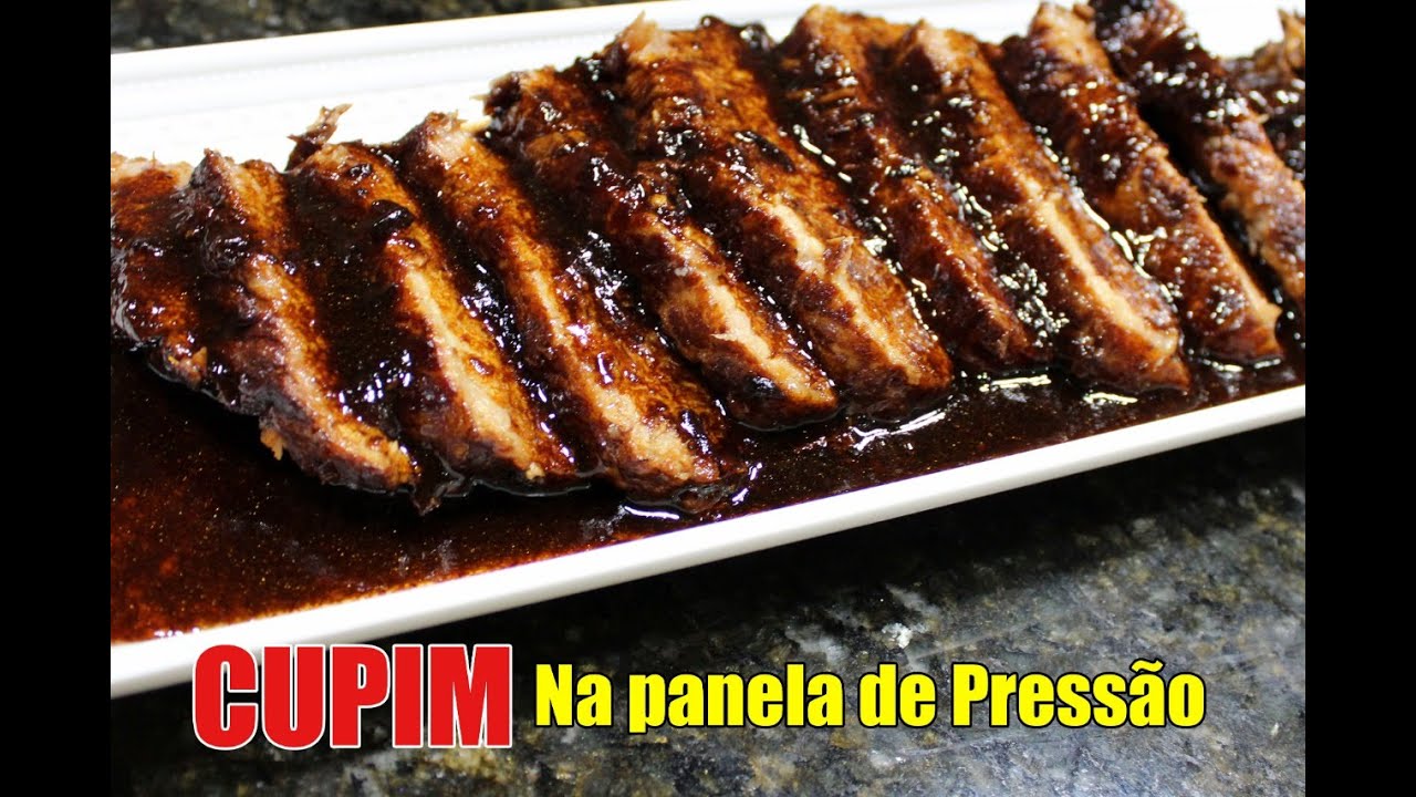CUPIM NA PANELA DE PRESSÃO, FÁCIL E MUITO GOSTOSO | CARNE SUCULENTA E SABOROSA - RECEITAS DO NANDO