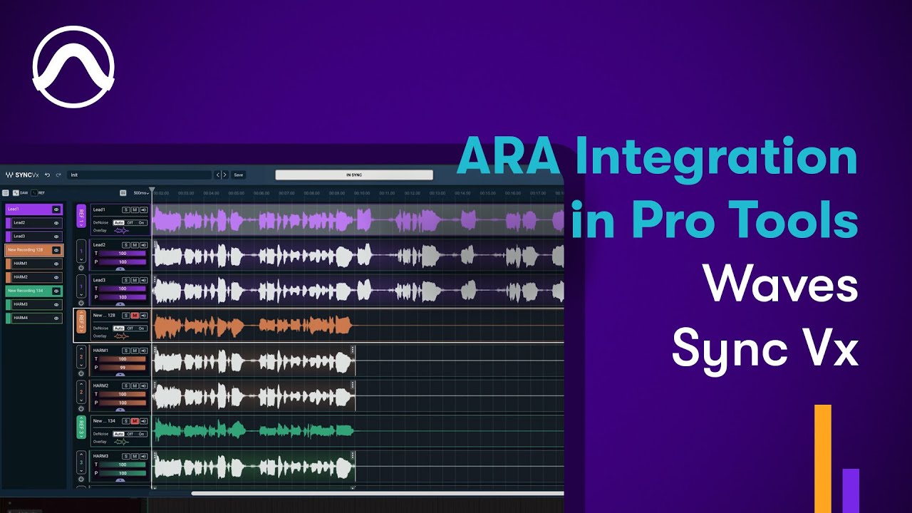 How to Use Waves Sync Vx ARA Plugin with Pro Tools