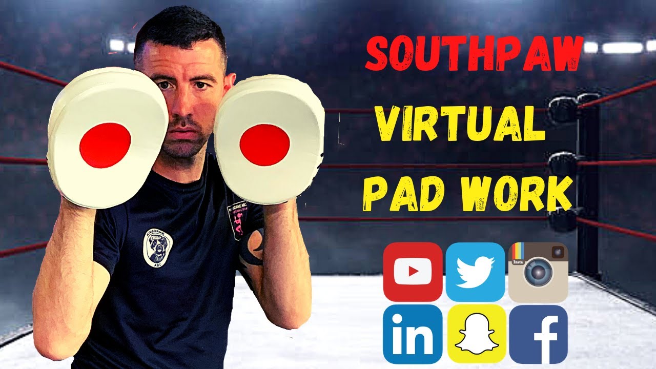 Virtual Pad Work for a Southpaw | Shadow Boxing