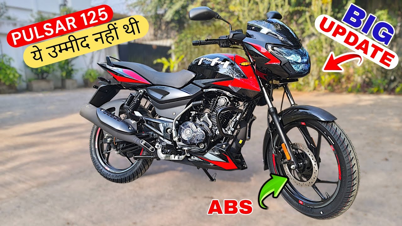 All New Bajaj Pulsar 125 Updated Model 2026 | Pulsar 125 Red and Black Colour Price 