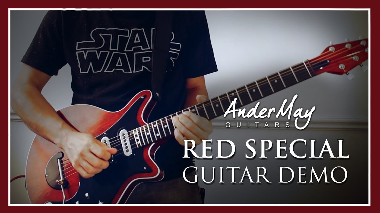 AnderMay Guitars Queen Brian May´s Red Special Guitar Replica 2021 Demo by Dani Marcos