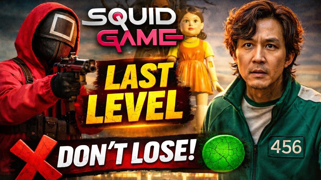 Squid Game Real Life 😱 | Agar Haare To Khatam! | Hindi Gameplay