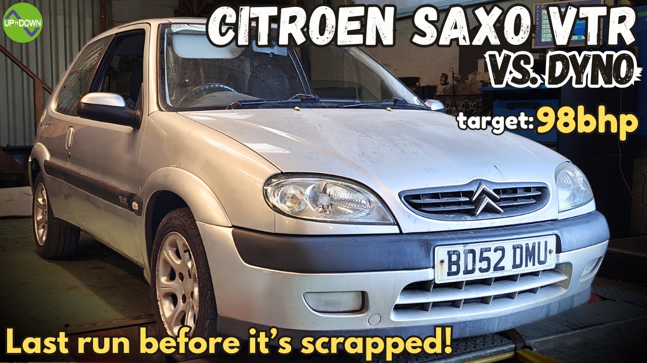 SAXO VTR (98) vs. Dyno | One last hurrah for this doomed car