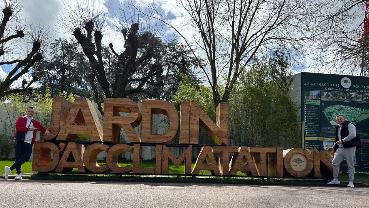 Влог Jardin d’Acclimatation, март 2024 г.