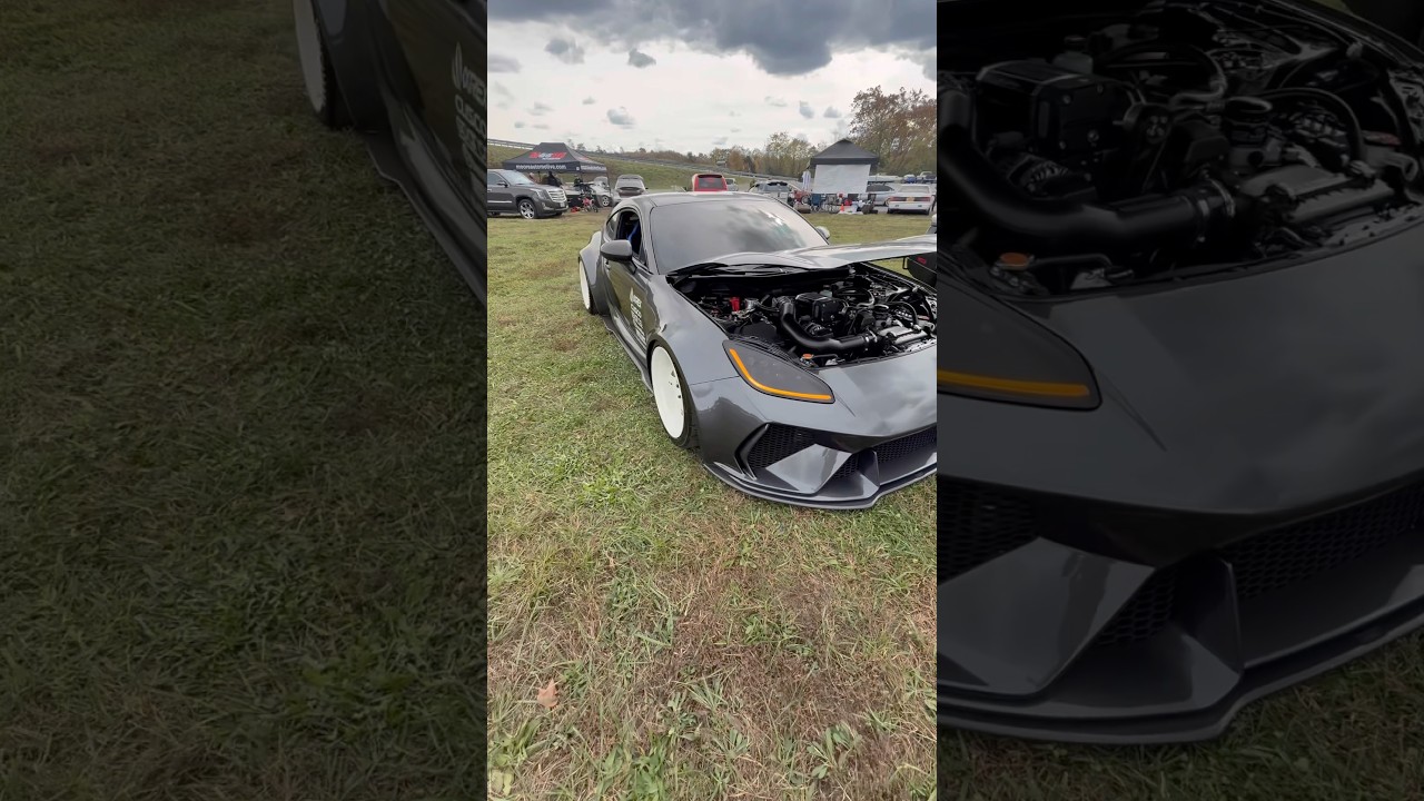 Wide body supercharged BRZ #subaru #brz #widebody #supercharged #summitpoint #carshow #driftnirvana