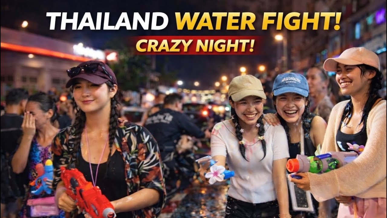 Phuket Songkran Festival 2026 🇹🇭 | CRAZY Water Fight! 💦 Walking Tour