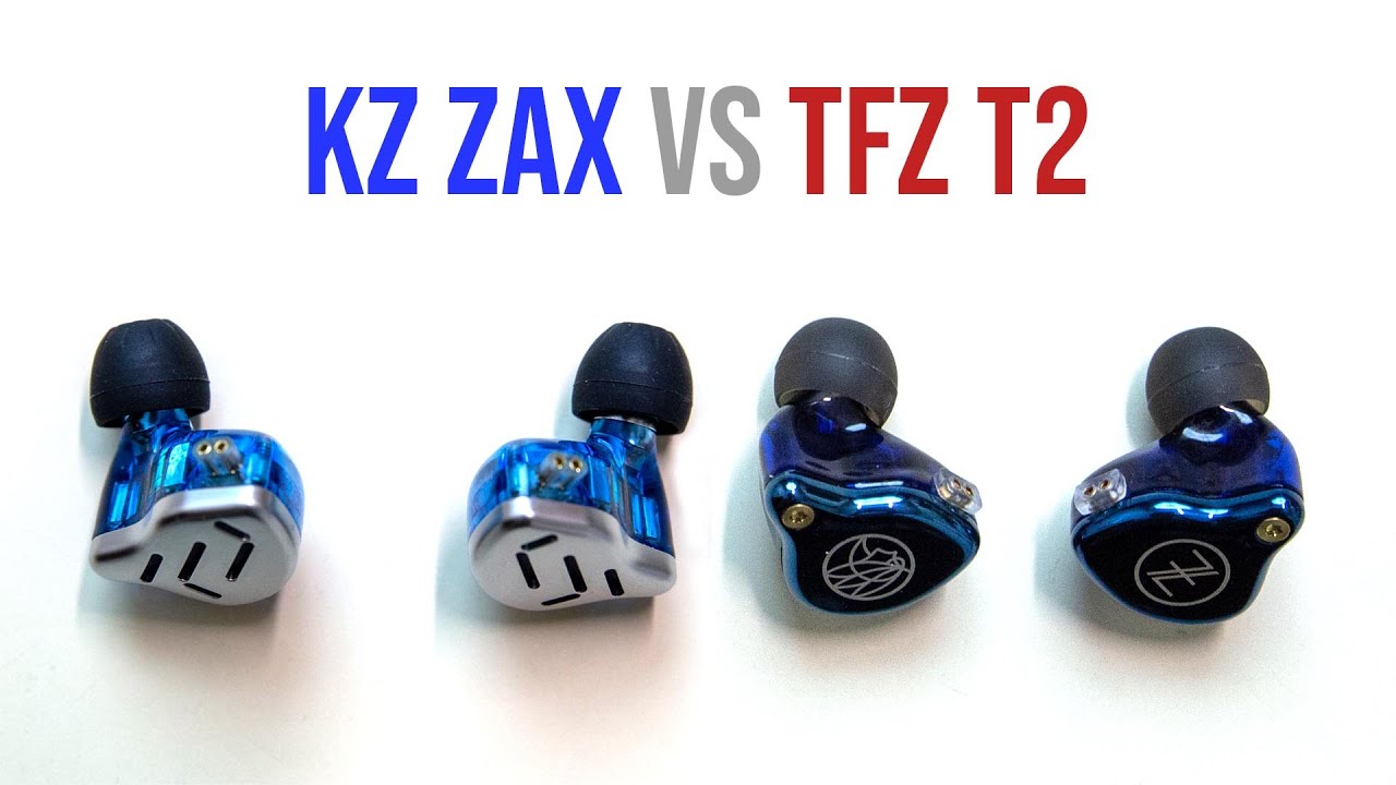 Comparativa Sonido KZ ZAX vs TFZ T2