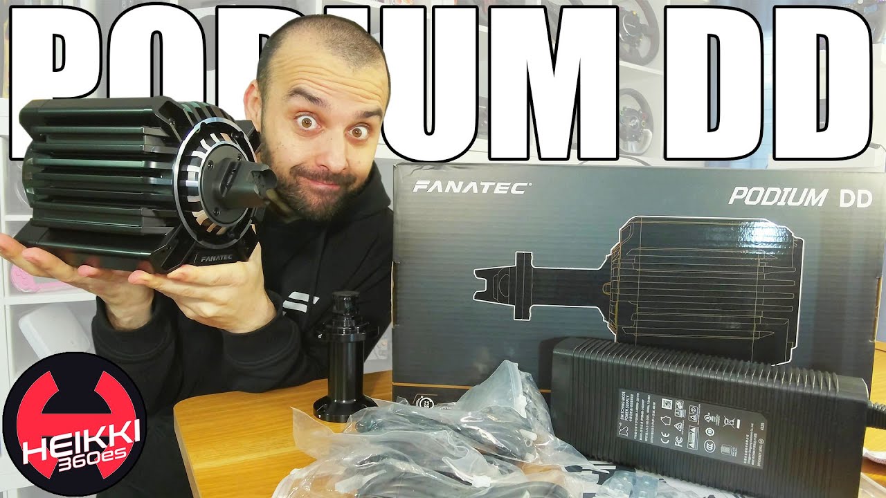 Fanatec Podium DD: unboxing y primeras impresiones de esta burrada de base de 33 Nm