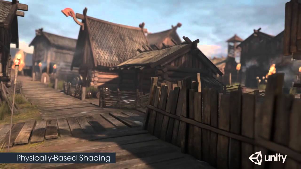 Демонстрация движка Unity 5 - Viking Village