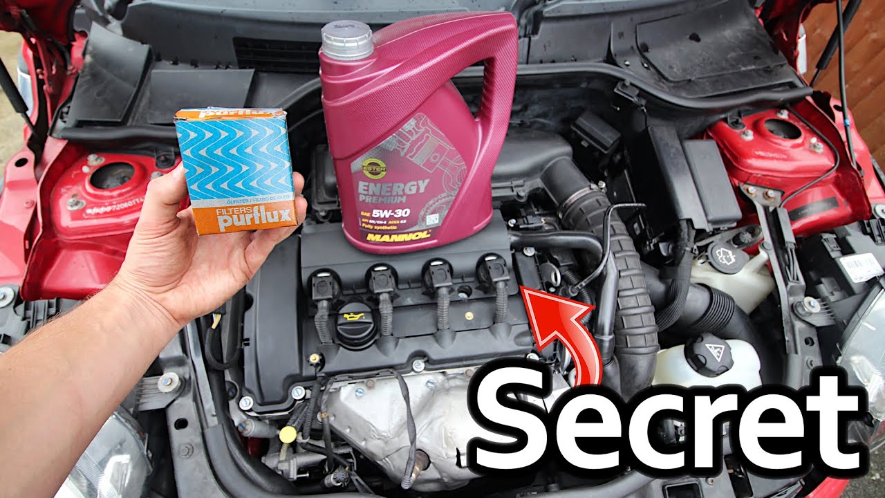 MINI COOPER N14 / N18 OIL & FILTER CHANGE *THE EASY WAY*