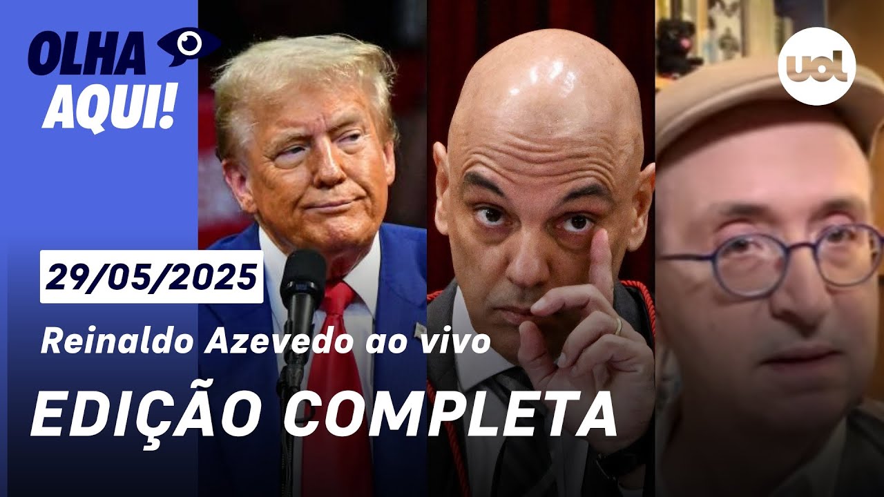 Reinaldo ao vivo: sanção contra Moraes, depoimentos das testemunhas do golpe, mudança no IOF e+