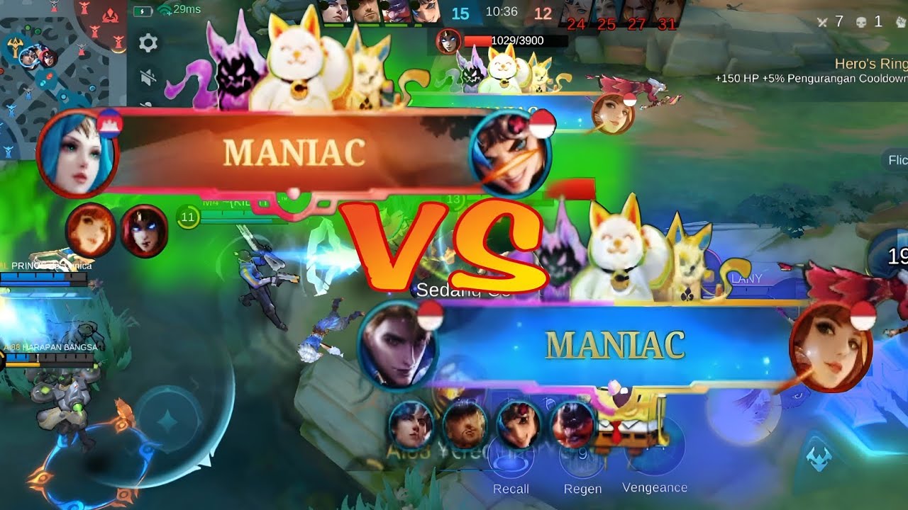 War panas!!!MANIAC dibalas MANIAC!!!