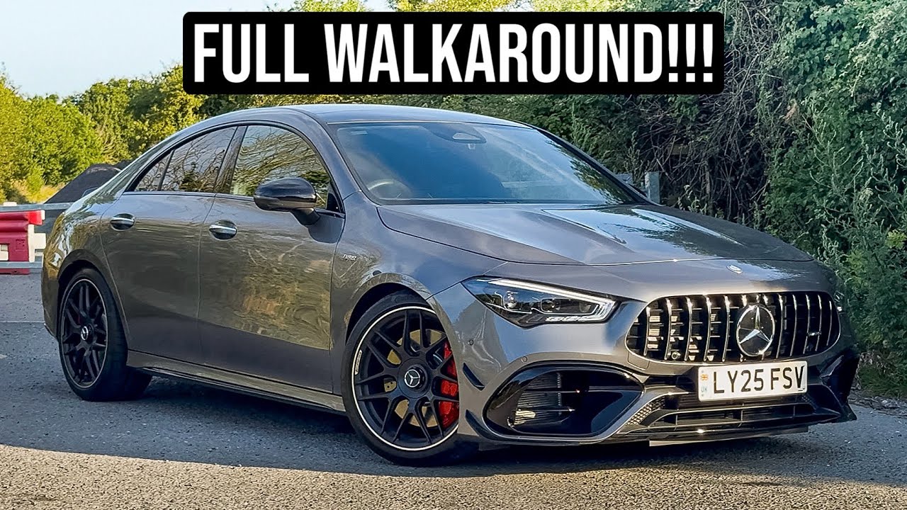 THE 2025 MERCEDES CLA45s AMG FULL WALKAROUND!!!