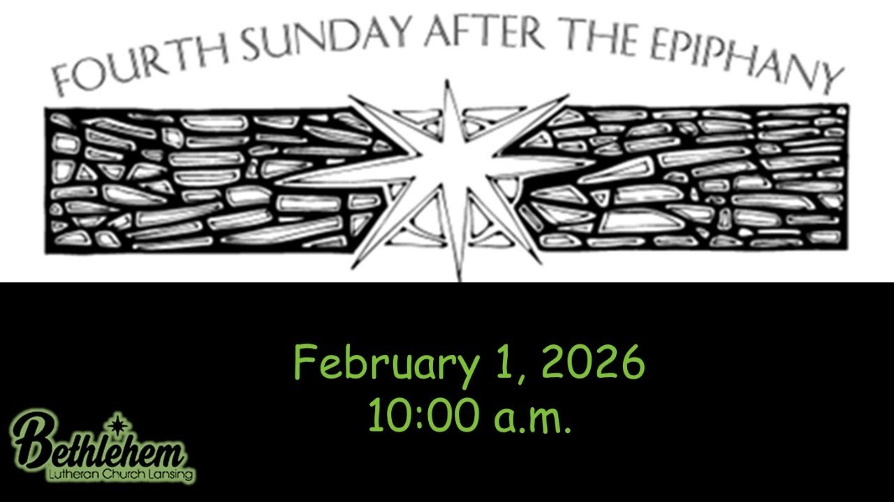 February 1, 2026 Fourth Sunday after the Epiphany