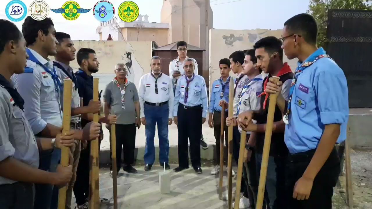 العاب كشفيه مبتكره للقائد/چوزيف وليم الكشافه الجويه ببني سويف .جمهوريه مصر العربيه