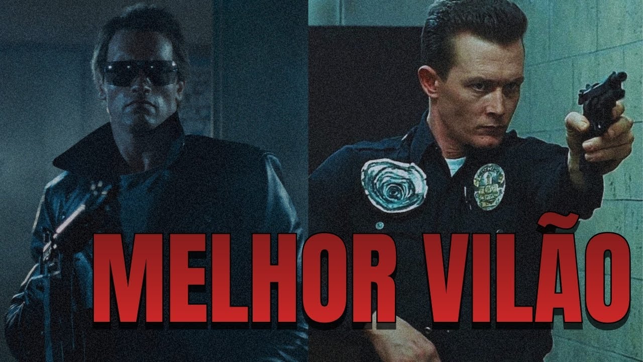 Qual é o Melhor Vilão T-800 ou T-1000 ?
