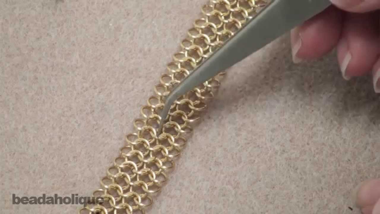 How to Make a European 4-in-1 Chain Maille Bracelet