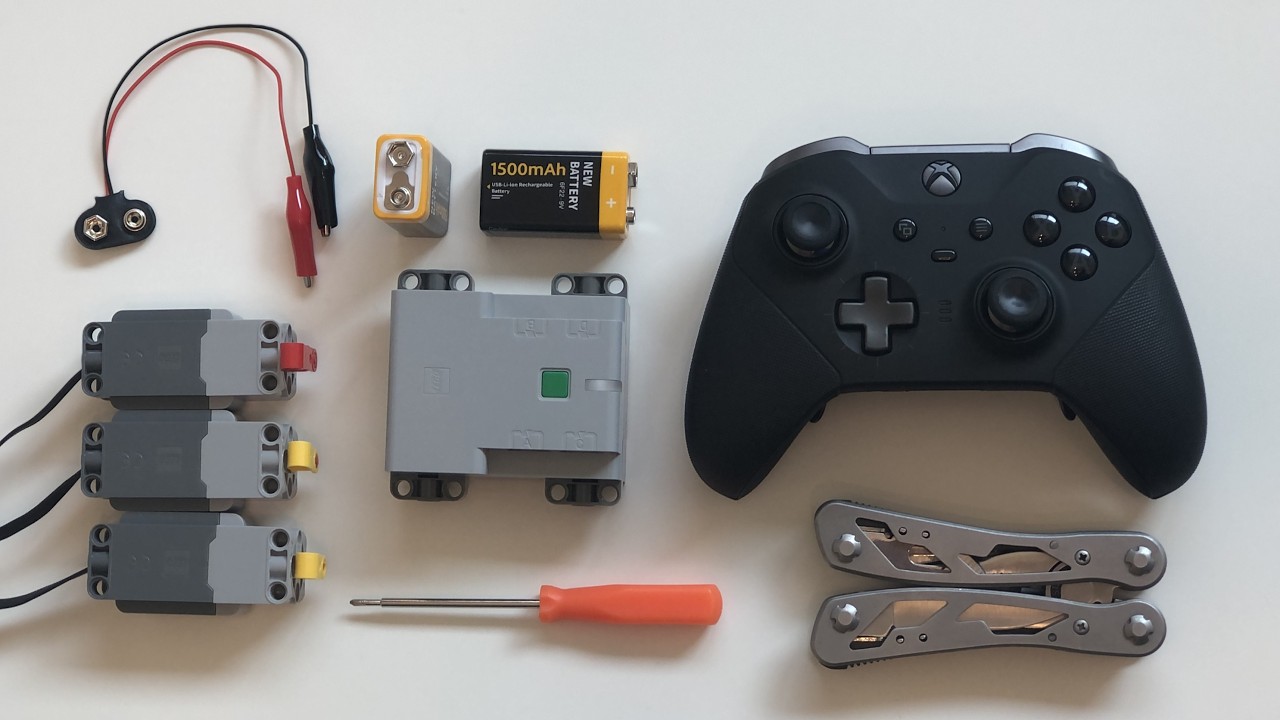 LEGO Technic hub customization
