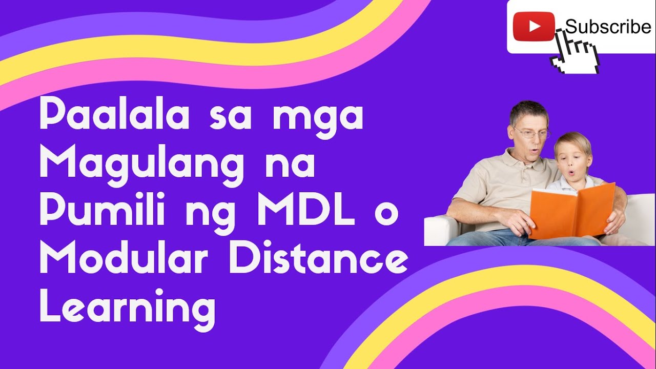 PAALALA SA MGA MAGULANG | MODULAR DISTANCE LEARNING