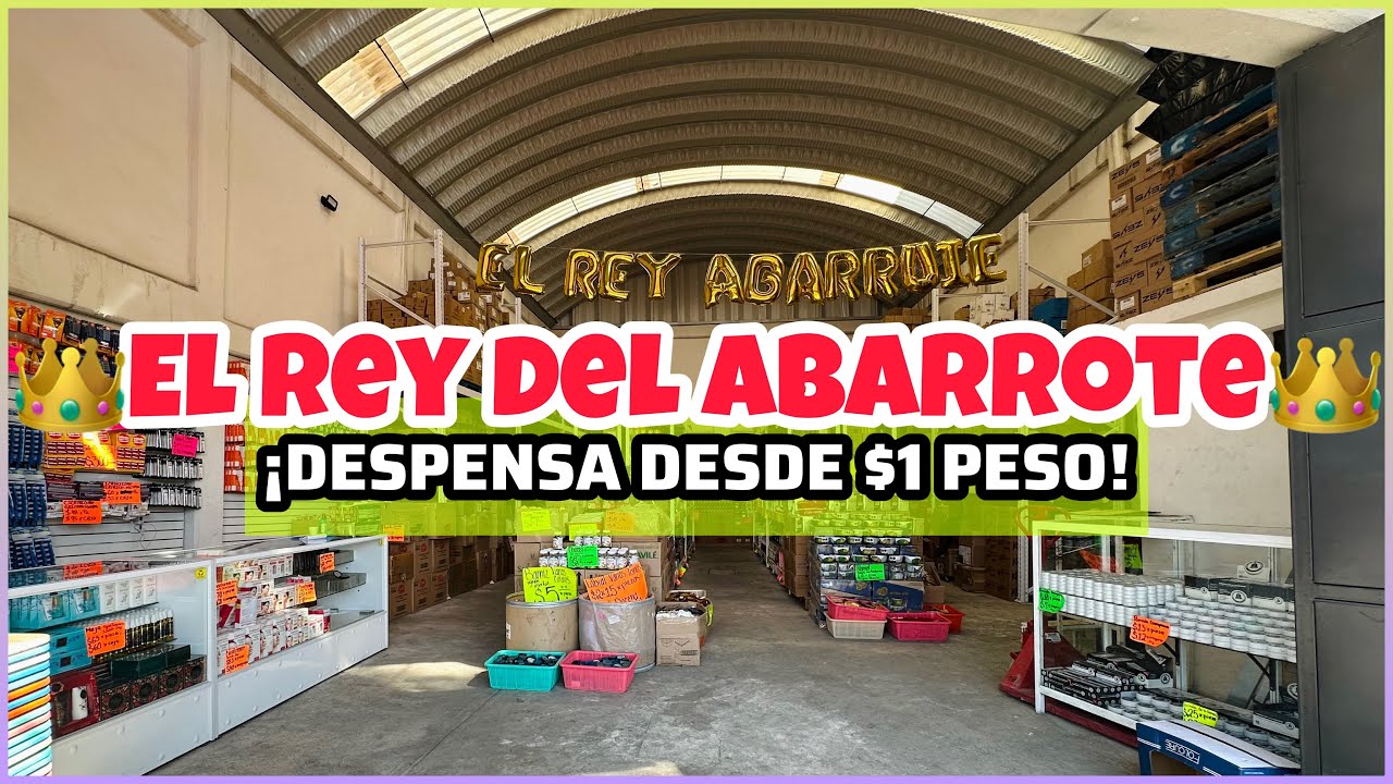 🤯MEGA BODEGA de ABARROTES ¡COMPRA + BARATA TU DESPENSA!🤑/ “EL REY DEL ABARROTE” / CIUDAD DE MÉXICO