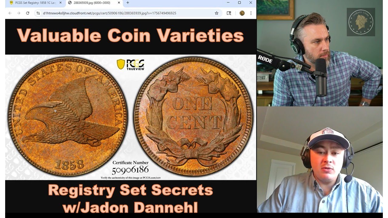 Ep.10 – Valuable Coin Varieties: Registry Set Secrets w/Jadon Dannehl 
