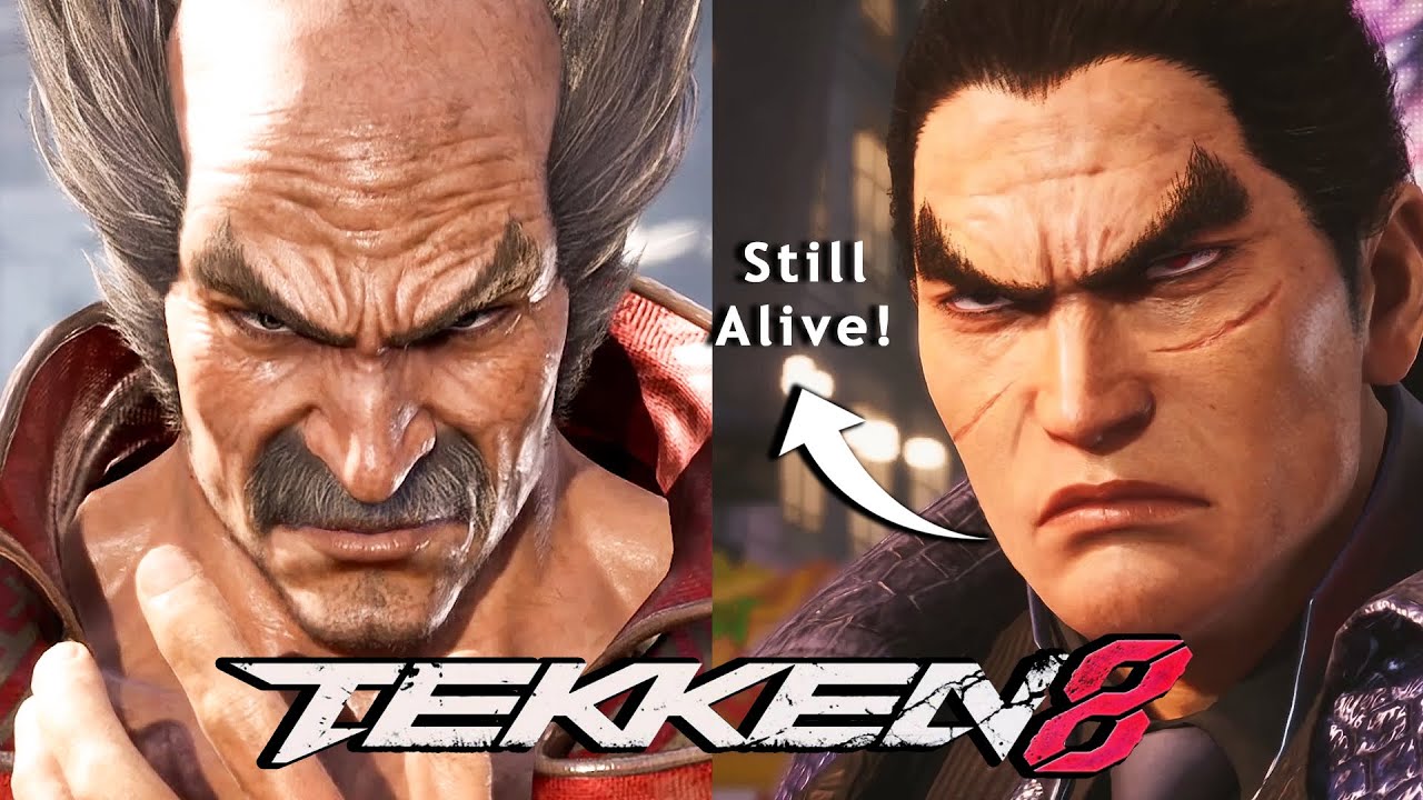 ХЕЙХАТИ МИСИМА встречает всю свою семью и Куму! - TEKKEN 8
