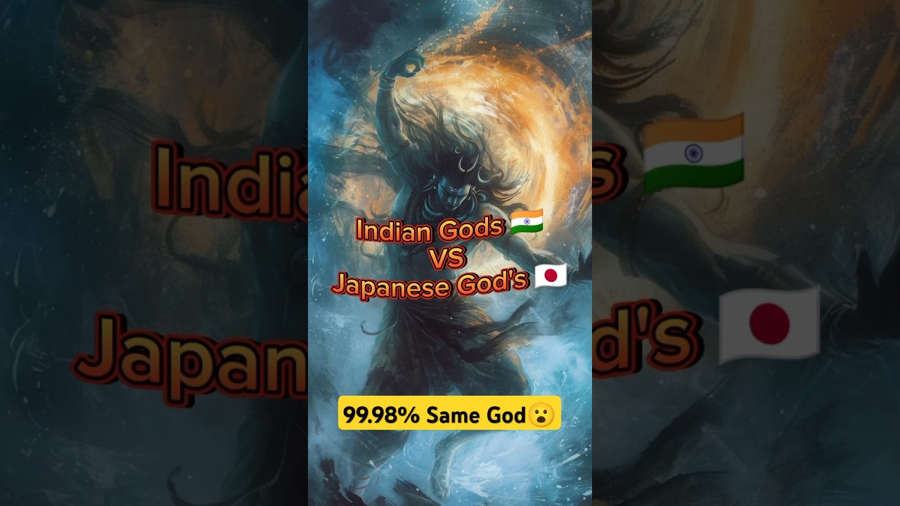 Japanese God's VS Indian Gods 😱🙏  || #shorts #hinduism #god #youtubeshorts