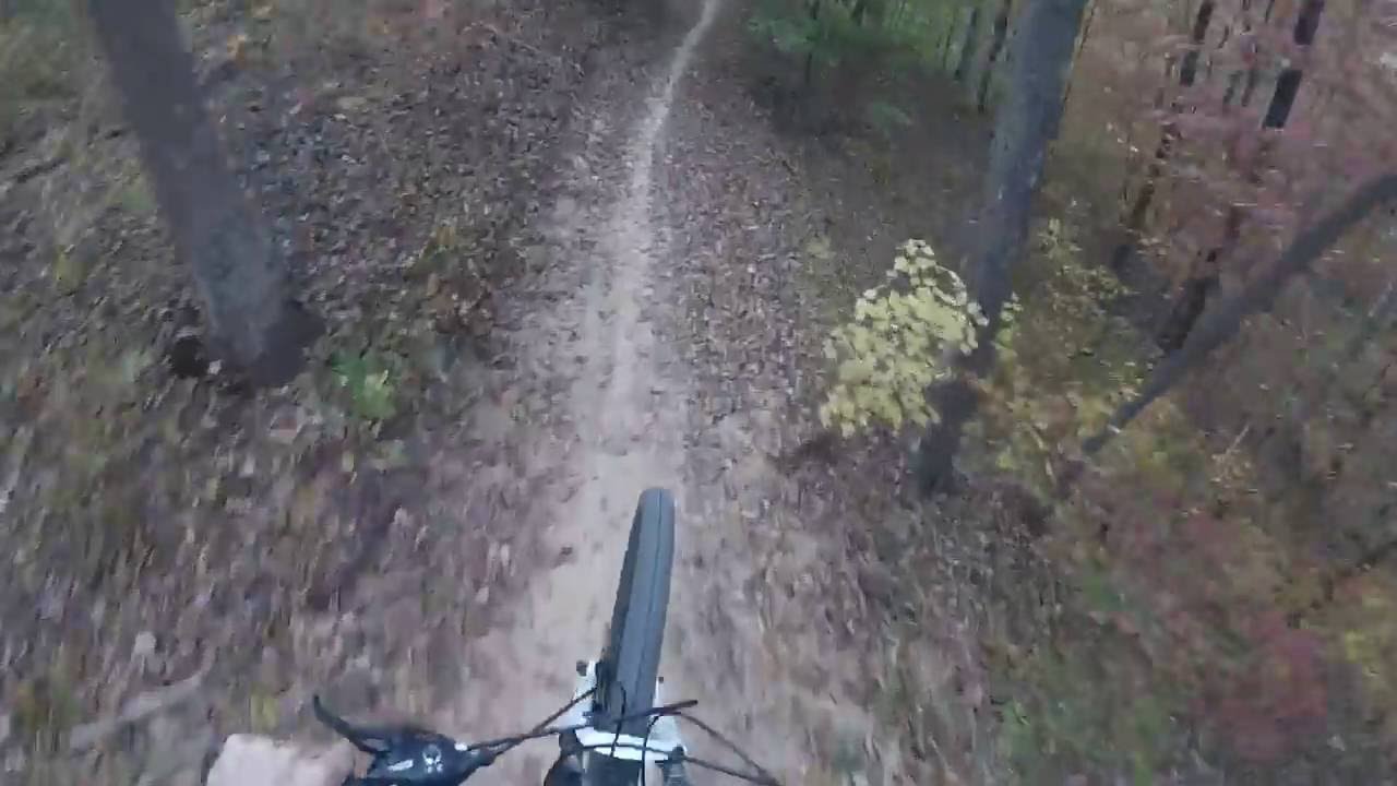 Gopro4 fast and loud Raisin Woods trail