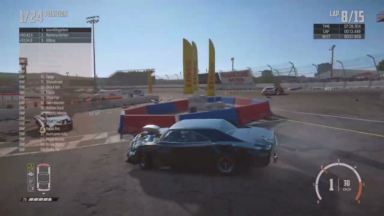 Different tracks in Wreckfest part 6