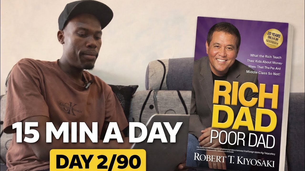 I Almost Quit, But I Read Anyway- Day 2/90 (Rich Dad Poor Dad) Part 2 