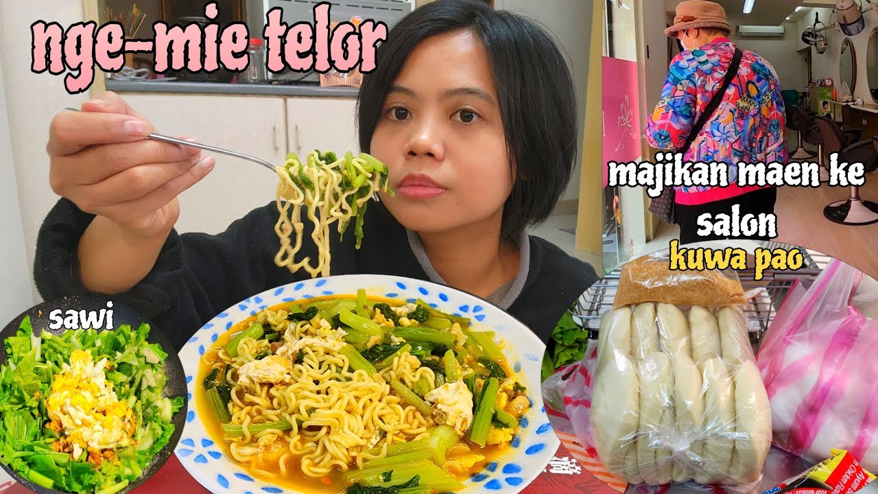 NGE-MIE TELOR TAMBAH SAWI ‼️