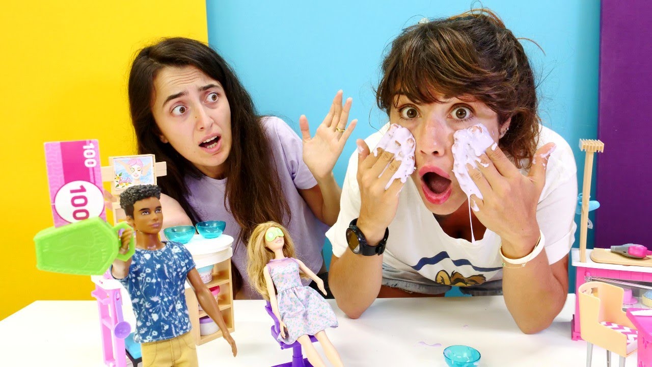Komik Video! Kuaf&ouml;r Kafe seyyar satıcı geliyor! Sevcan ve &Uuml;mit ile kız oyunları