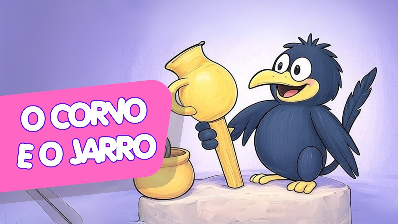 O CORVO E O JARRO - ERA UMA VEZ - O Mundo Mágico de Apolo