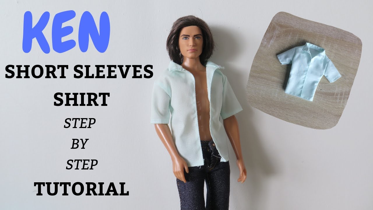 How To Make Ken Doll Shirt || KK Doll Village