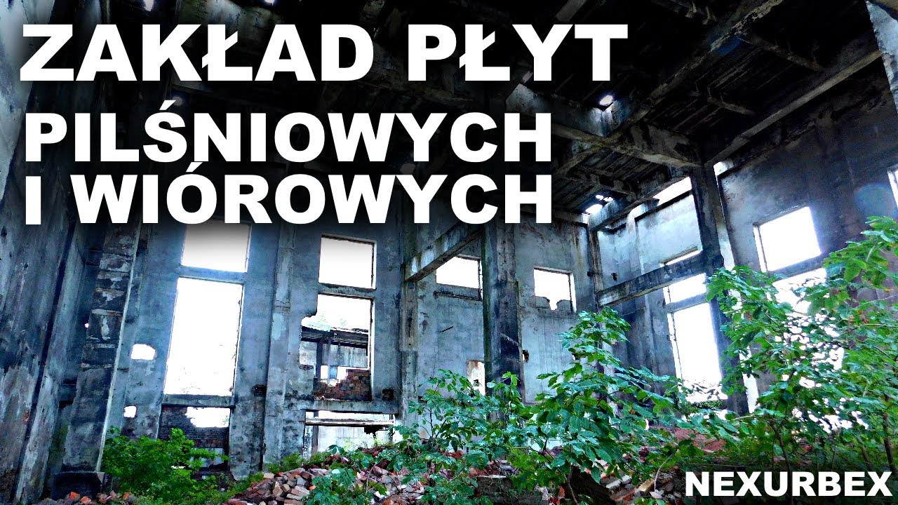 NexUrbex: Opuszczony zakład płyt pilśniowych i wi&oacute;rowych (11). WEJŚCIE NA KOMIN.