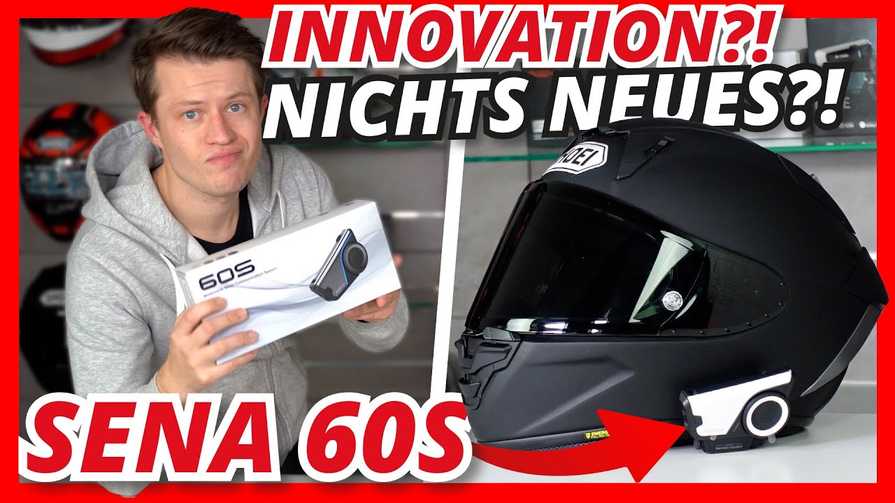Sena 60S - INNOVATION oder NICHTS NEUES?! (+ Vergleich 50S) | Freisprechgerät für den Motorradhelm