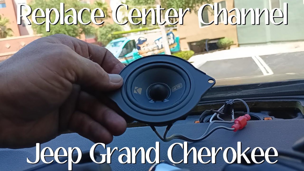 Replacing Center Channel Speaker in a Jeep Grand Cherokee WK2 #Jeep #GrandCherokee