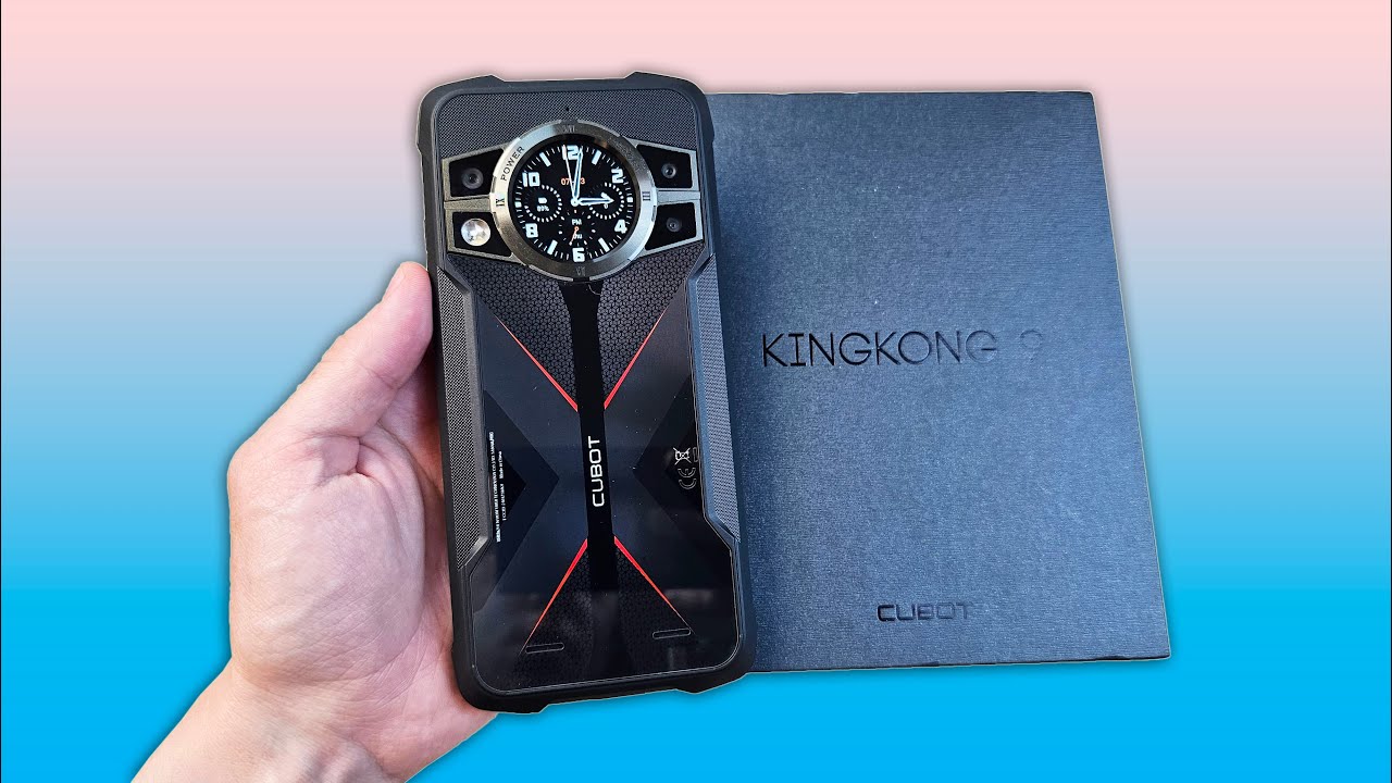 CUBOT KINGKONG 9 - ЗАЩИЩЕННЫЙ СМАРФТОН С ДВУМЯ ЭКРАНАМИ!