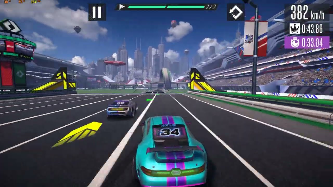 Hot Lap League - Metro Easy 09 World Record (0:43.81)