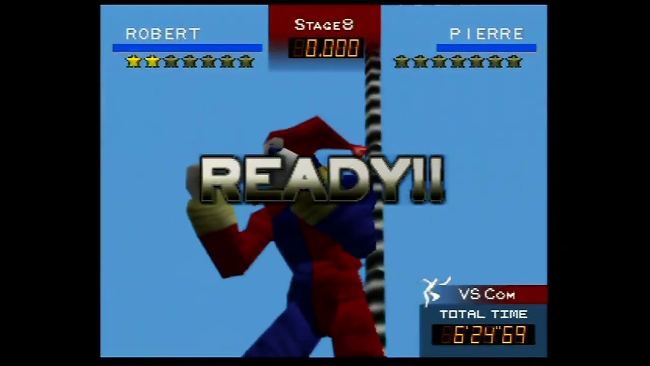 Fighters Destiny (Nintendo 64) VS COM as Robert