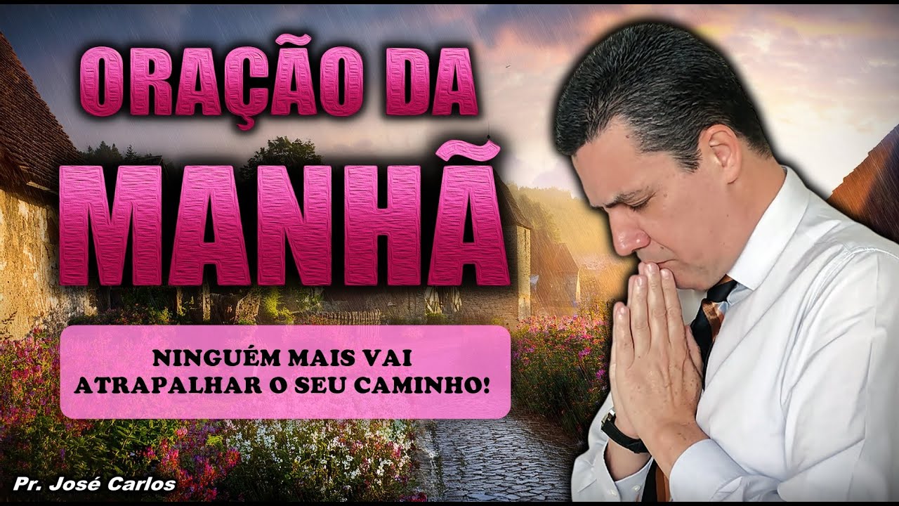 🔴 Oração do dia 16 de Fevereiro com o pastor José Carlos SEGUNDA FEIRA