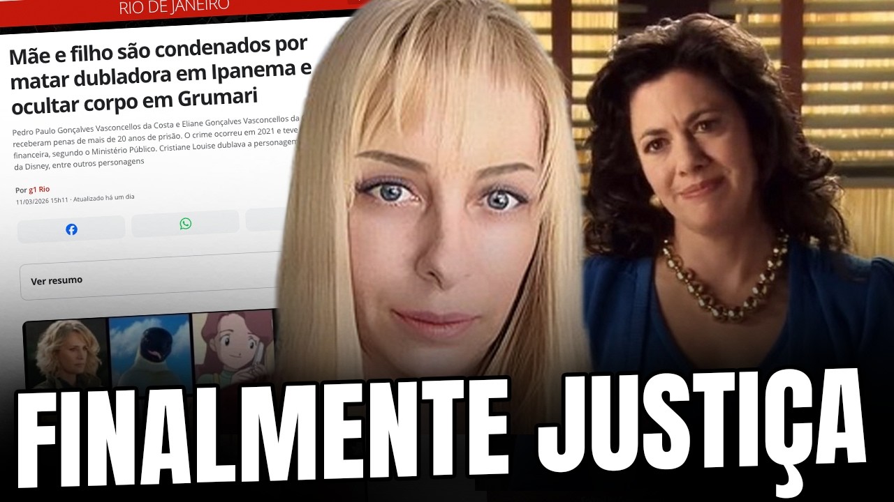 FOI FEITA JUSTIÇA POR CHRISTIANE LOUISE ⚖️🎙️