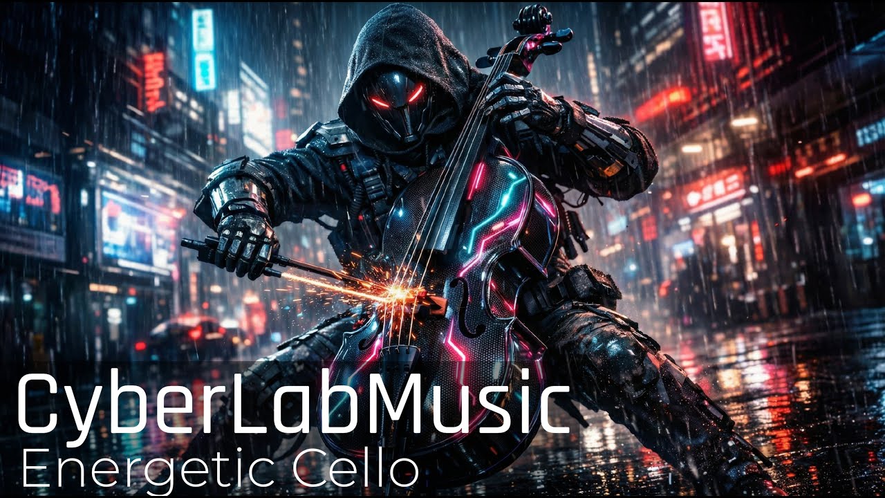 Aggressive Cello & Phonk Mix | Cyberpunk Battle Music for Intense Workout & Gaming