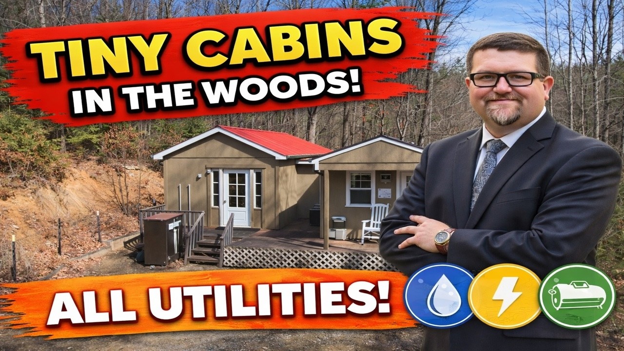 Tiny Cabins on 5 Acres in NC Mountains | Fully Equipped Retreat!