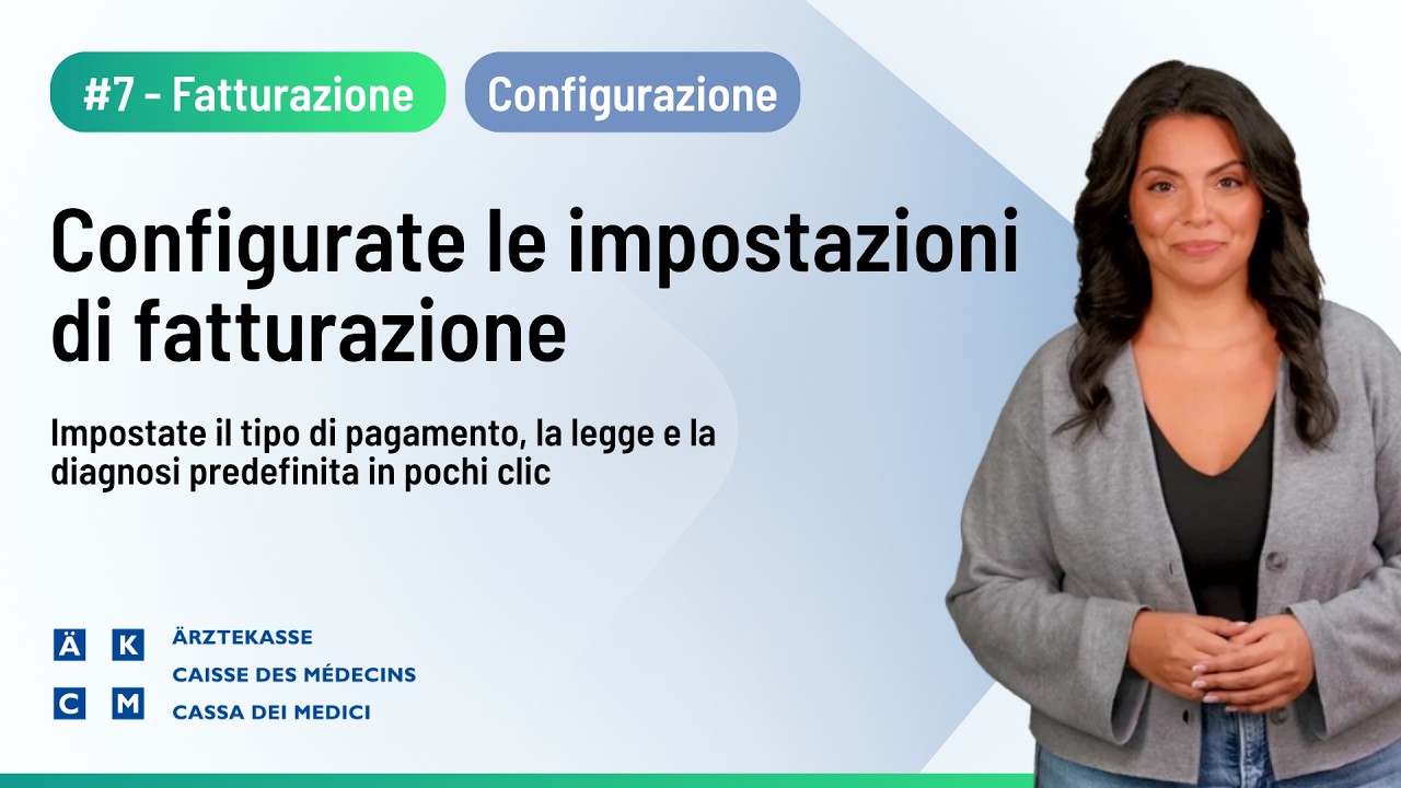 IT | Software HIP – 07 – Parametri di fatturazione in HIP (Cassa dei Medici)