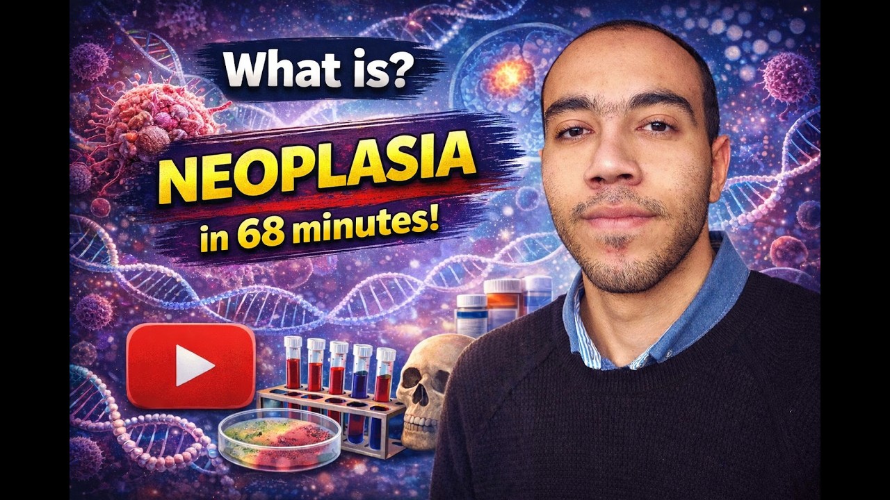 في 68 دقيقة | Neoplasia: General Pathology Crash Course
