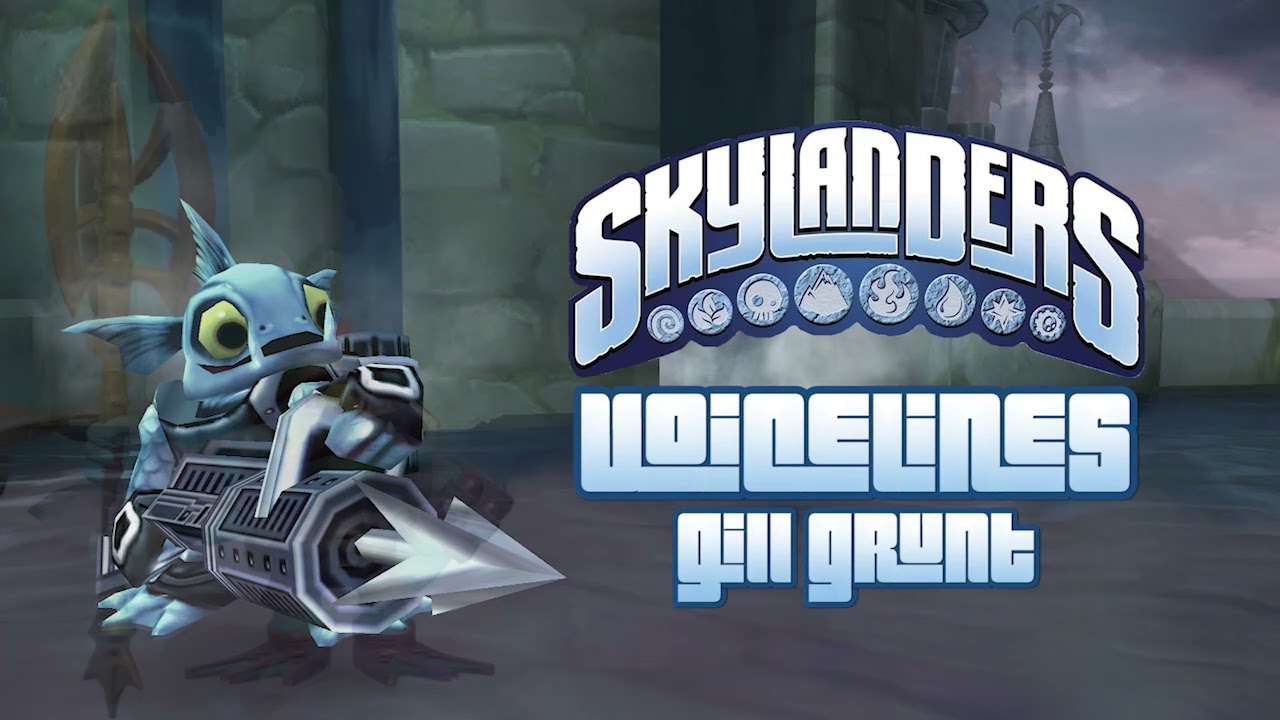 Skylanders - (Most) Gill Grunt Voicelines