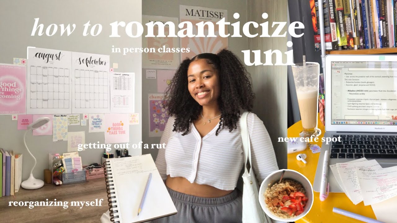 HOW TO ROMANTICIZE UNI | getting out of a rut, new café spot, in person classes and more💌