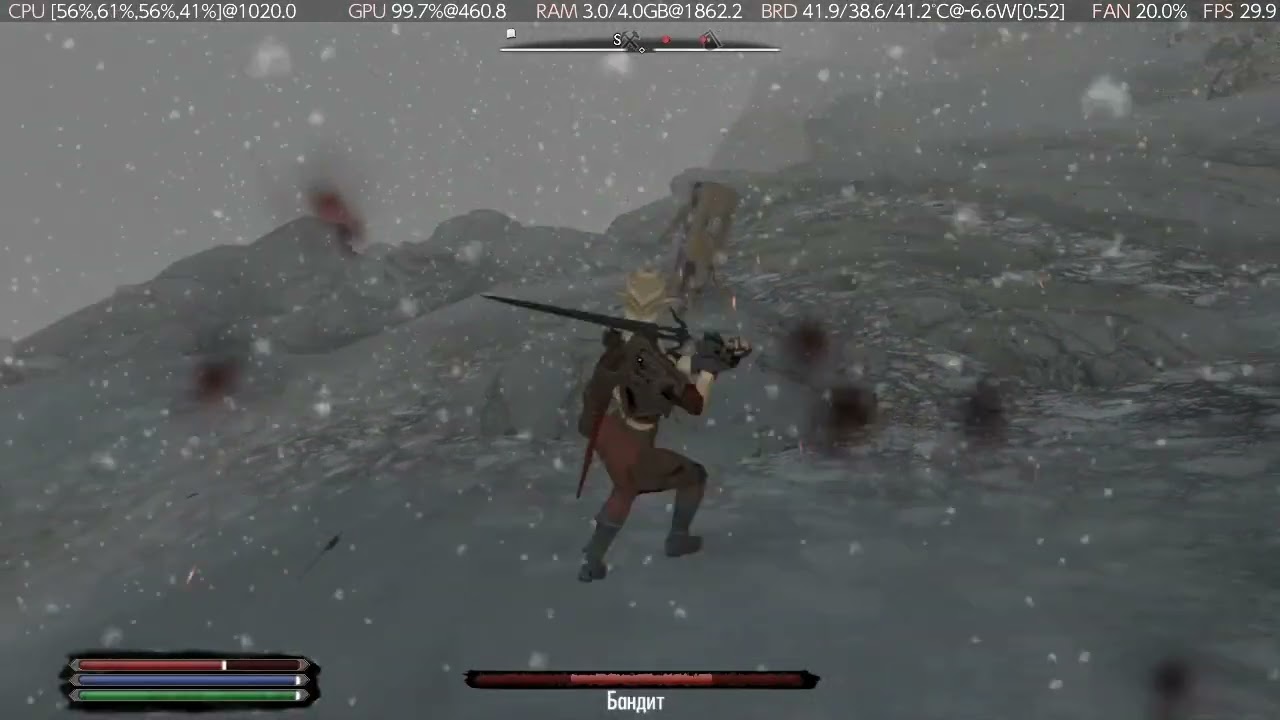 Skyrim Dynamic NX Combat