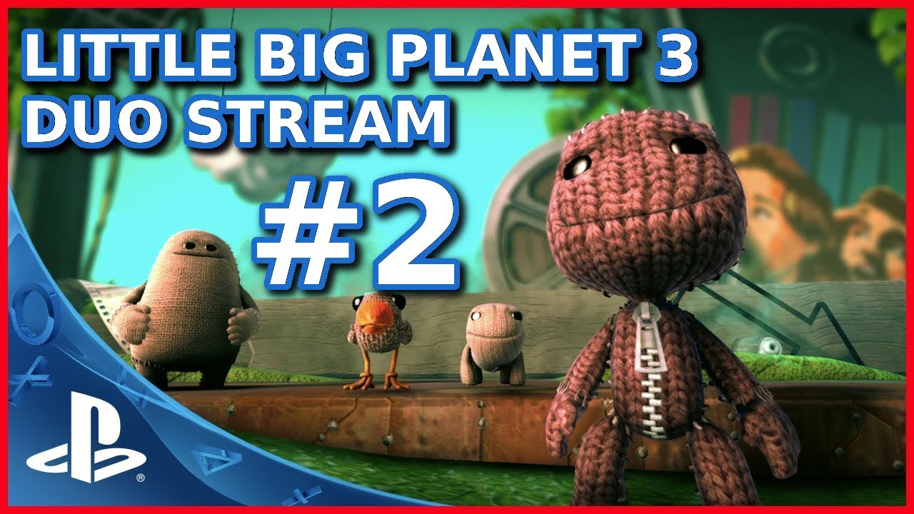 #2 LITTLE BIG PLANET # PS4 PL - Gra we dwoje